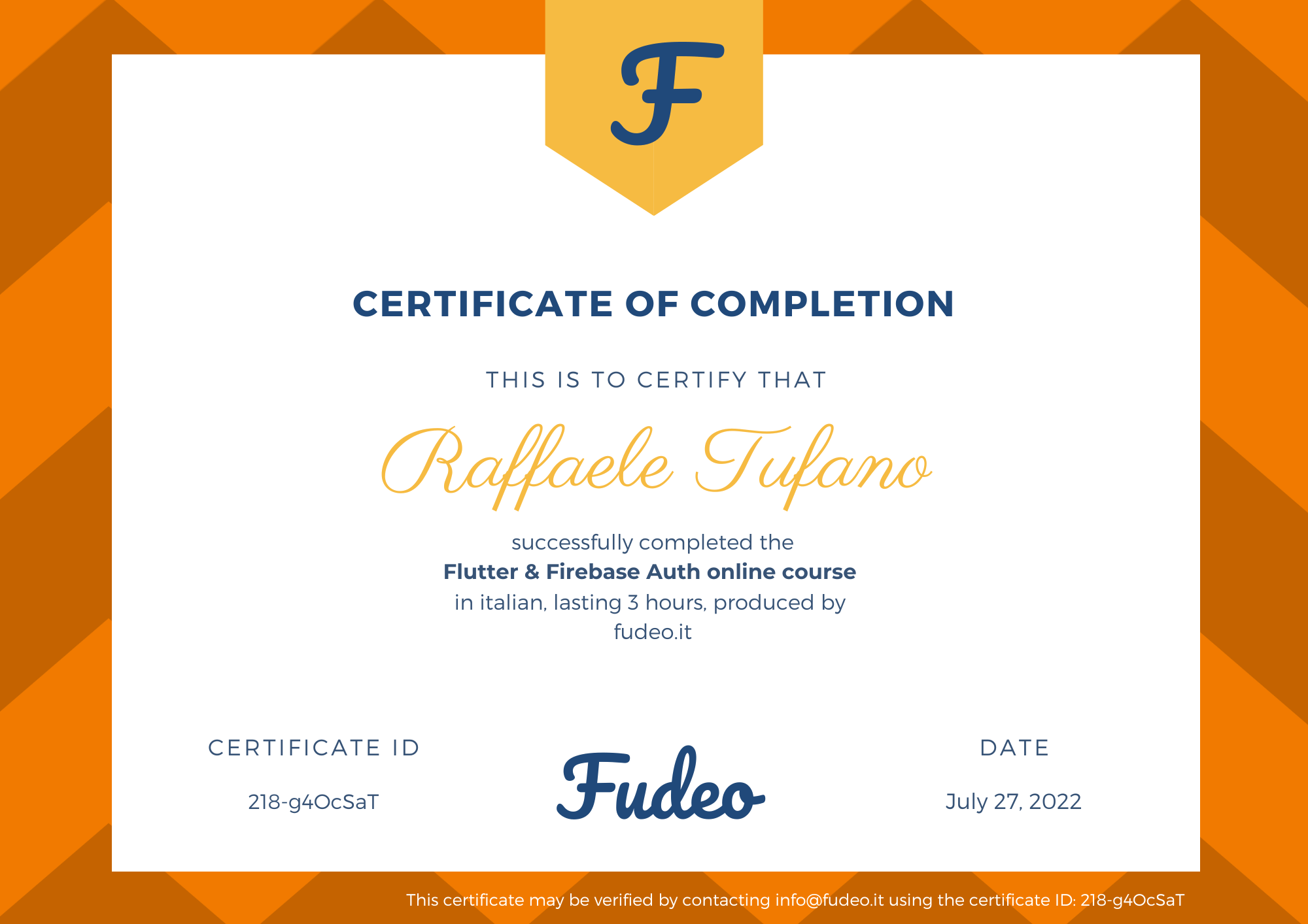 Certificate image